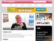 Tablet Screenshot of aideregimes.com